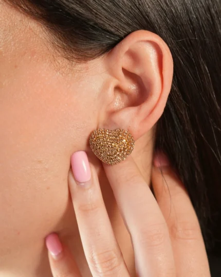 Σκουλαρίκια καρφωτά Glamorous