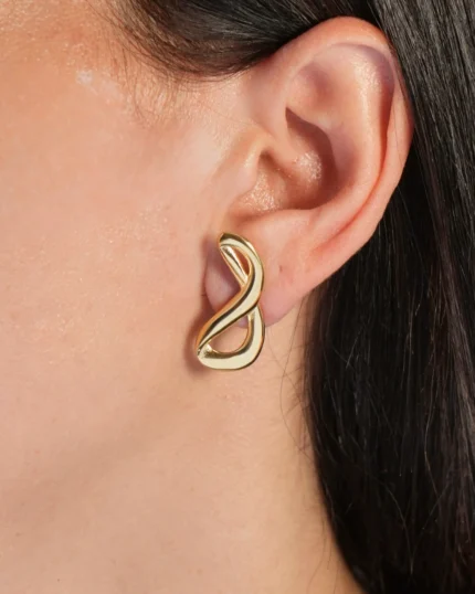 Σκουλαρίκια καρφωτά Infinity