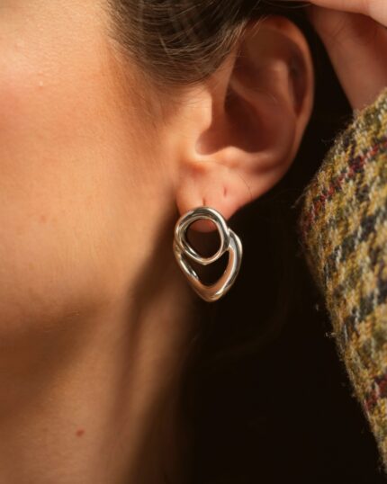 Καρφωτά σκουλαρίκια SELENE