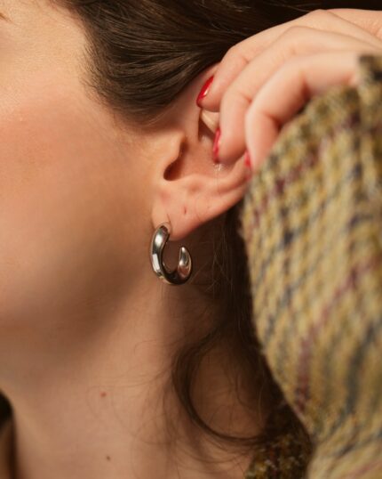 Σκουλαρίκια κρίκοι Sanny