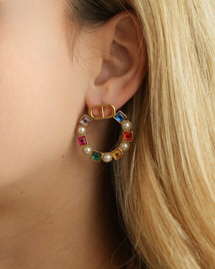 Σκουλαρίκια καρφωτά Persephone