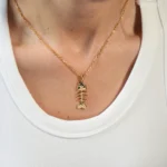 Κολιέ Fish bone