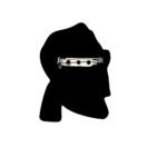 Καρφίτσα Man in sunglasses - Image 2
