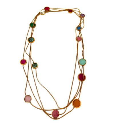 Κολιέ Colorful stones