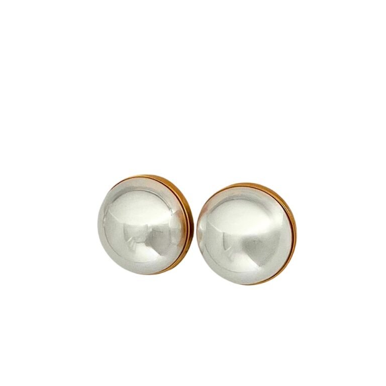 Σκουλαρίκια White Big Pearl