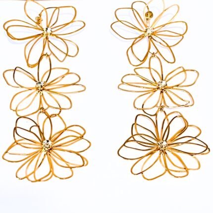 Σκουλαρίκια Diamond Flower