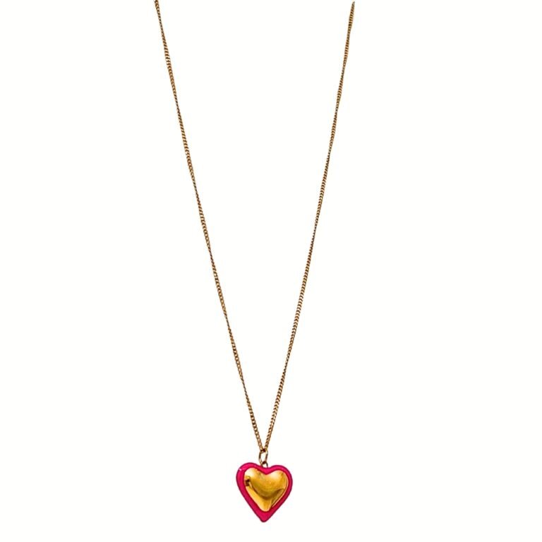Κολιέ Pink Heart