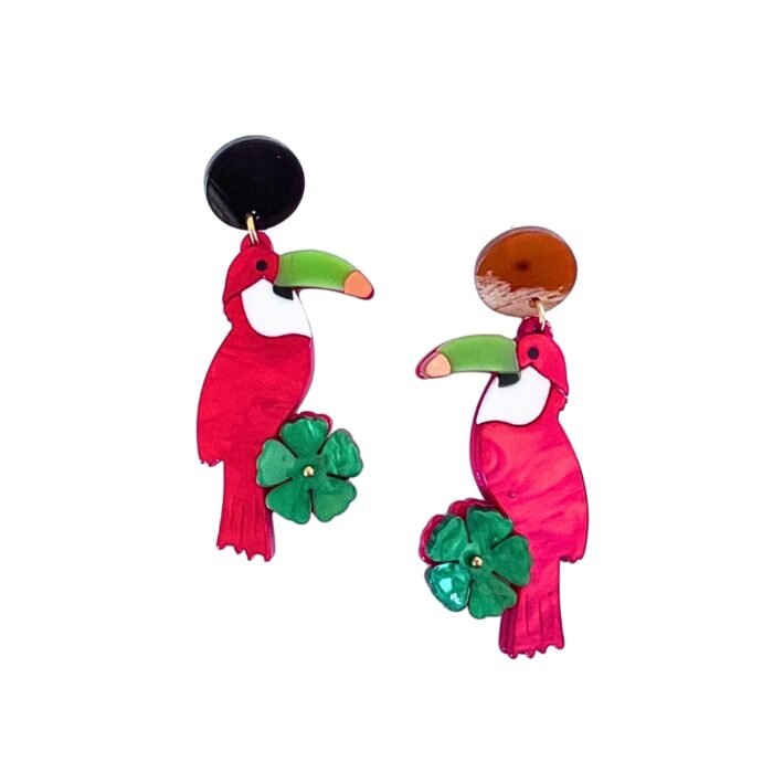 Σκουλαρίκια exotic bird