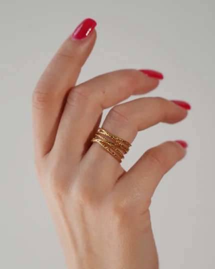 Δαχτυλίδι σφυρίλατο Zima