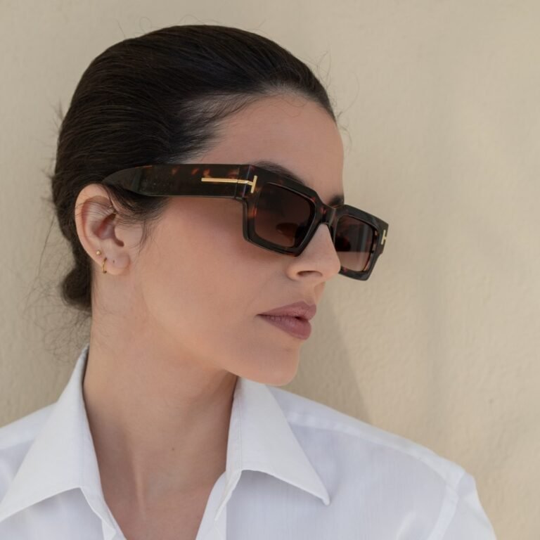 Γυαλιά Ηλίου Tortoise Unisex με Ορθογώνιο Σκελετό